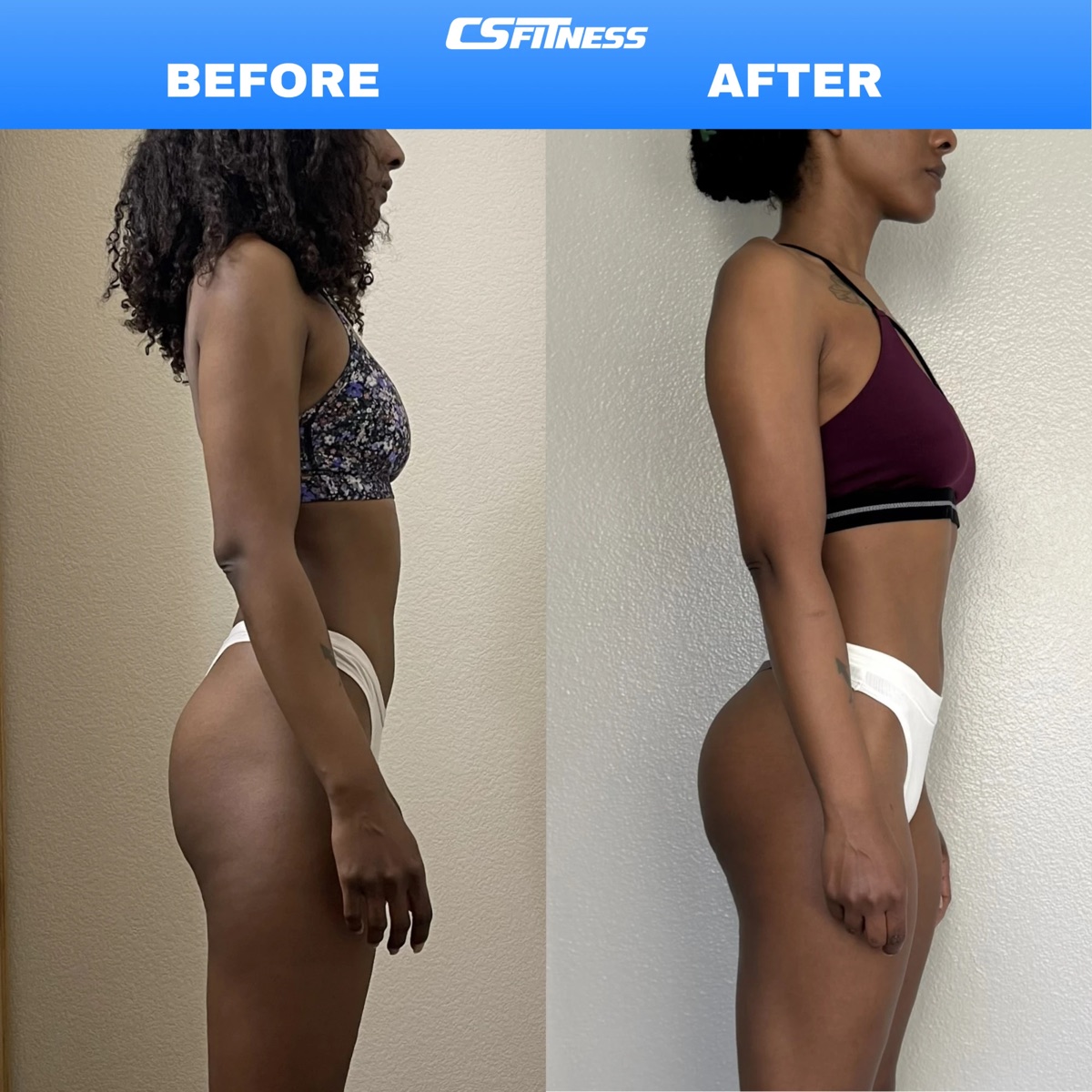 CS FITNESS member before and after